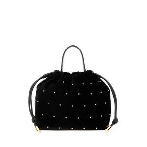 Chloe Women Black Velvet Chloe Icons Bucket Bag